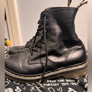 Dr. Martens Black Ankle Boots